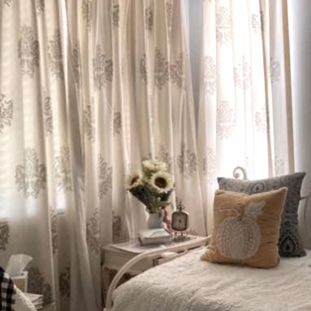 Sold Shabby chic curtain panel have 4